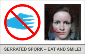 serrated spork